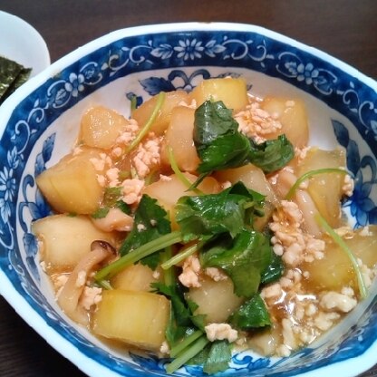 油の半量を胡麻油に、味のアクセントにあんにおろし生姜をプラスしてみました。シンプルなレシピだけに、アレンジも色々試せそうでとても参考になりました。ご馳走さまです